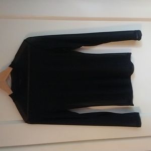 Sheer Black Top S